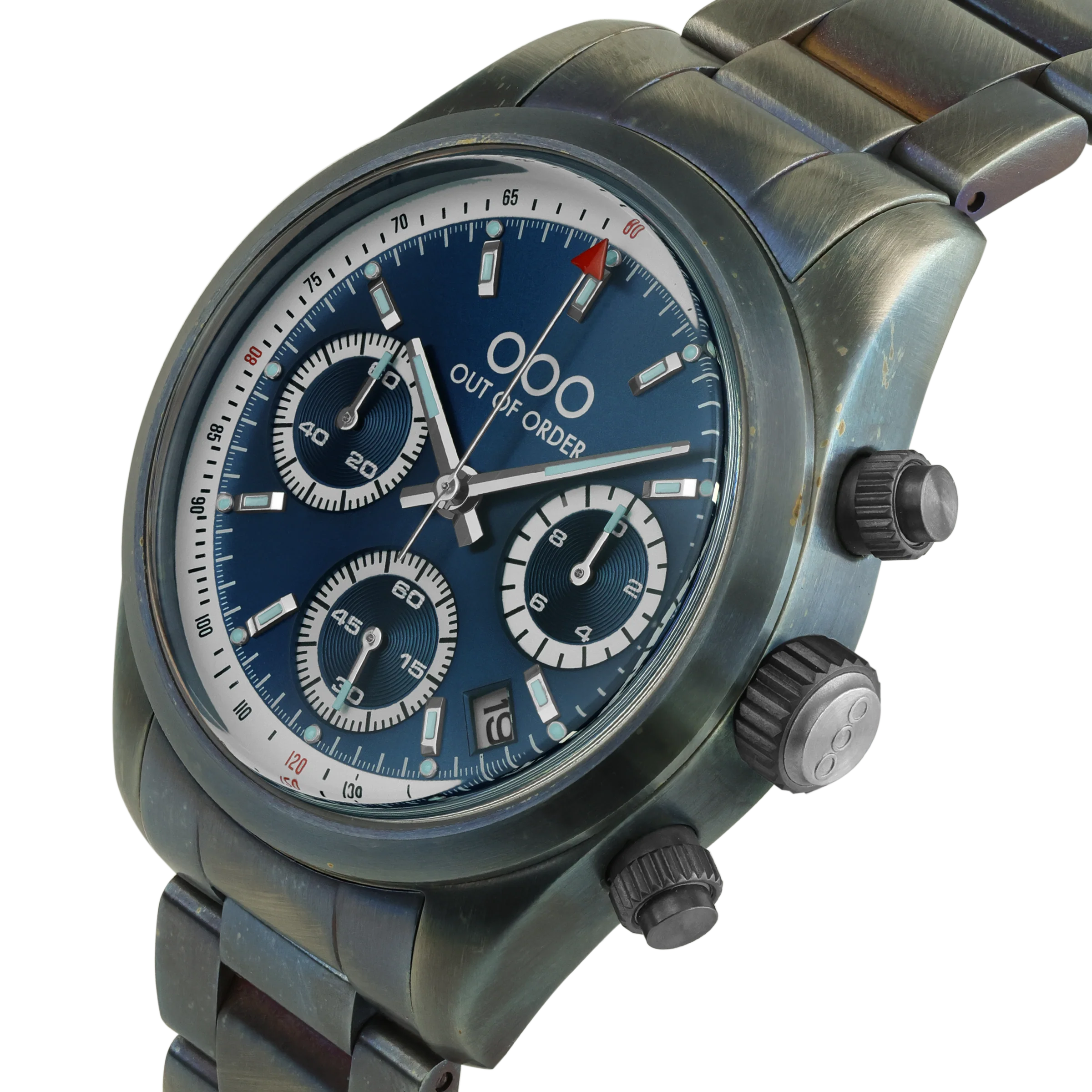BLUE SPORTY CRONOGRAFO - STAINLESS STEEL - Image 4