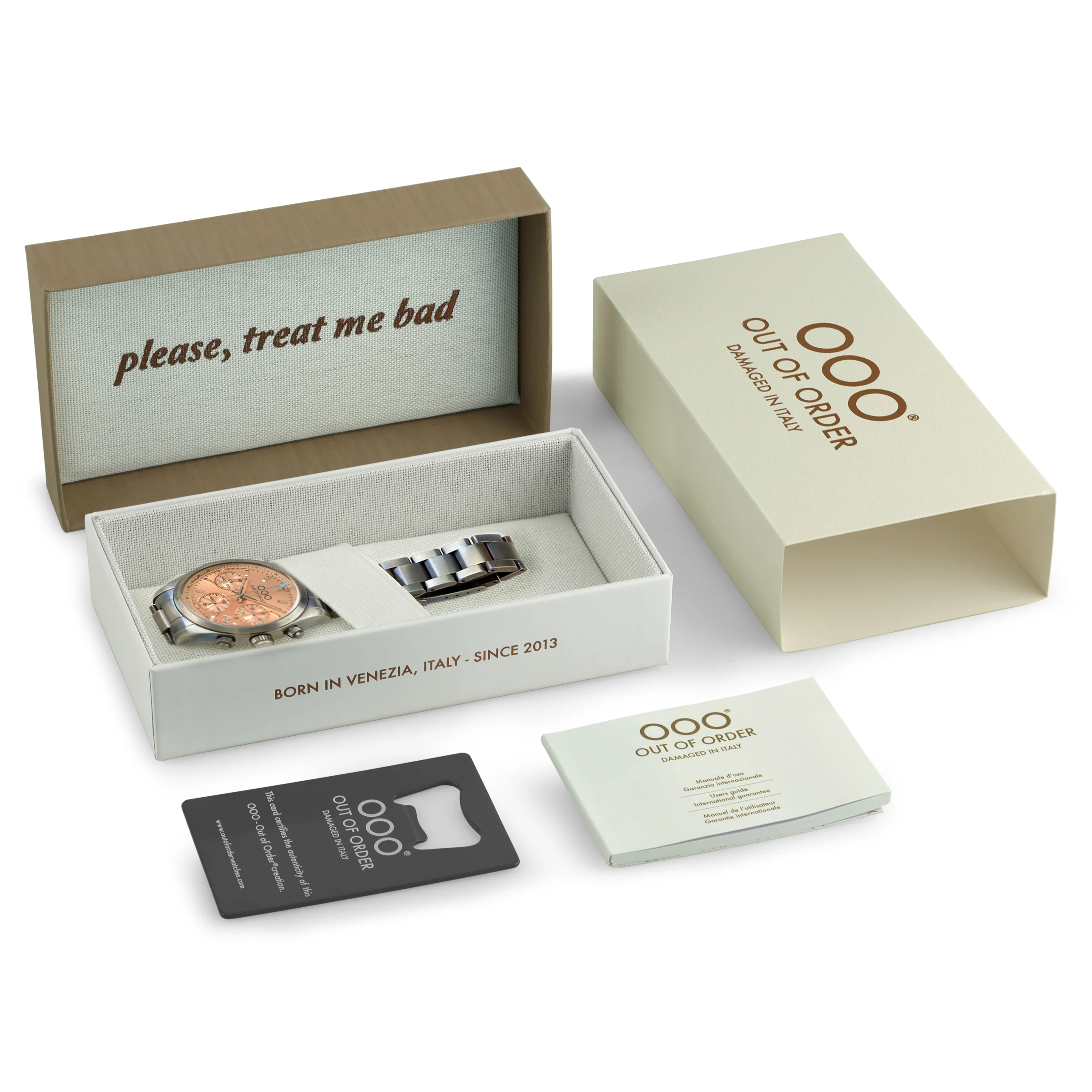 PEACH SPORTY CRONOGRAFO - STAINLESS STEEL - Image 5