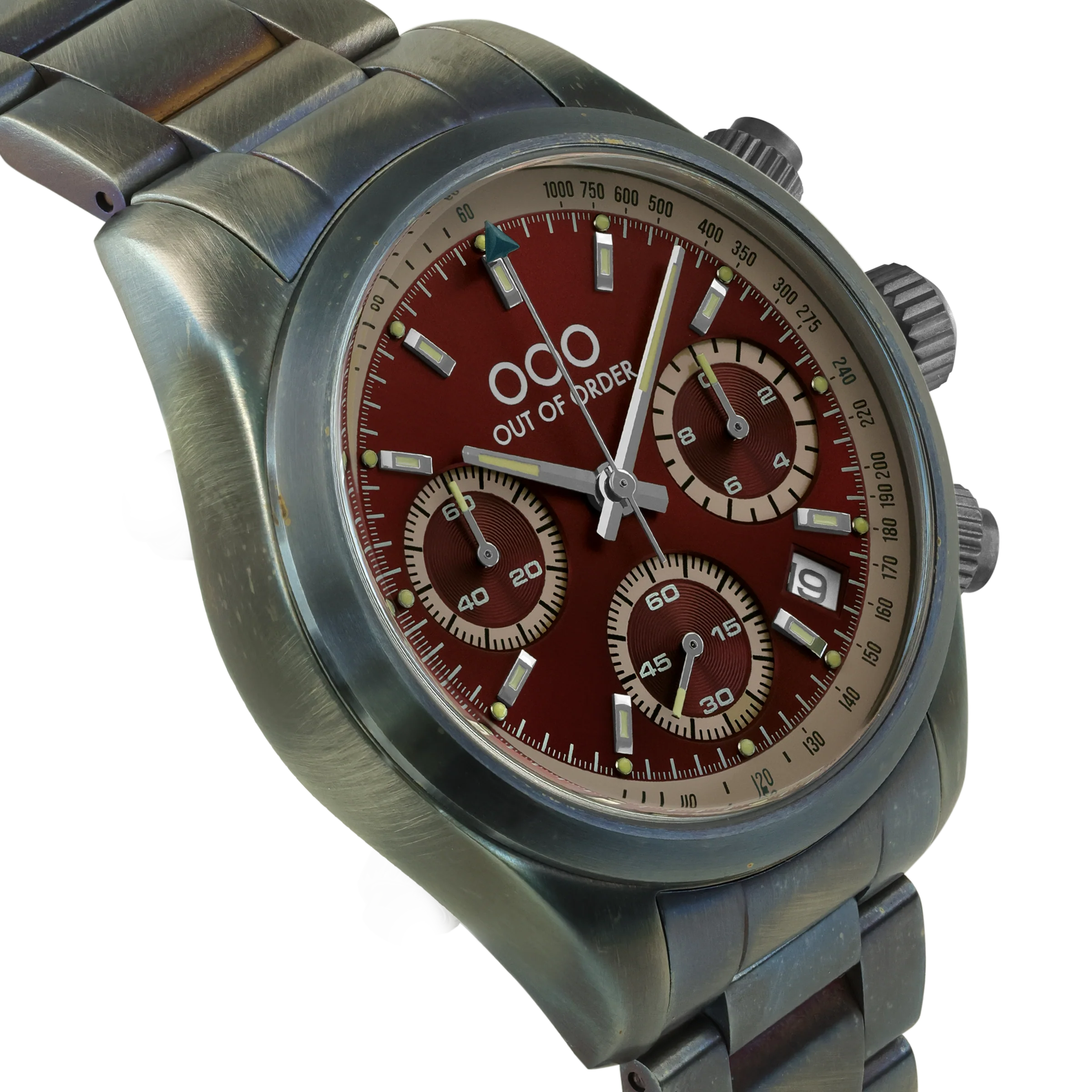 RED SPORTY CRONOGRAFO - STAINLESS STEEL - Image 3