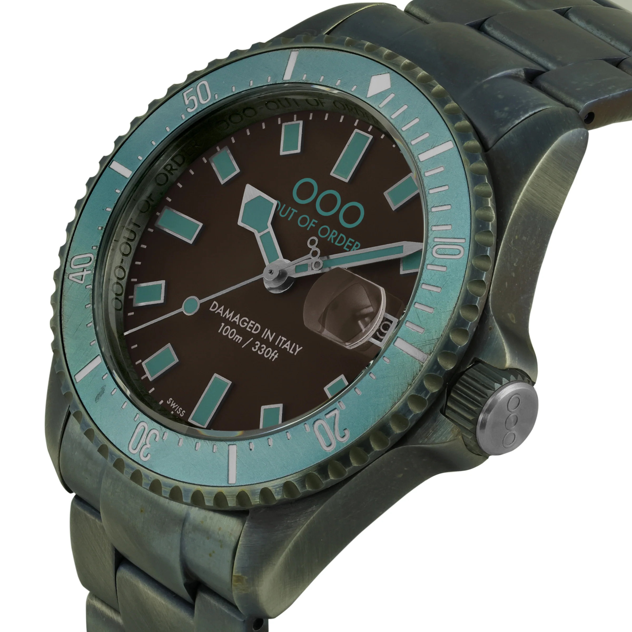 CASANOVA | TURQUOISE AND BROWN CASANOVA - ULTRA DISTRESSED - Image 5